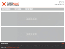 Tablet Screenshot of cursosmadrid.org